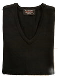 Ansett Superwash Wool Slip-on Vest Black