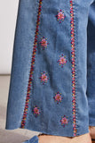 Tribal Brooke Hugging Jean With Side Embroidery