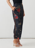 Holmes & Fallon Mystic Hearts Print Pant