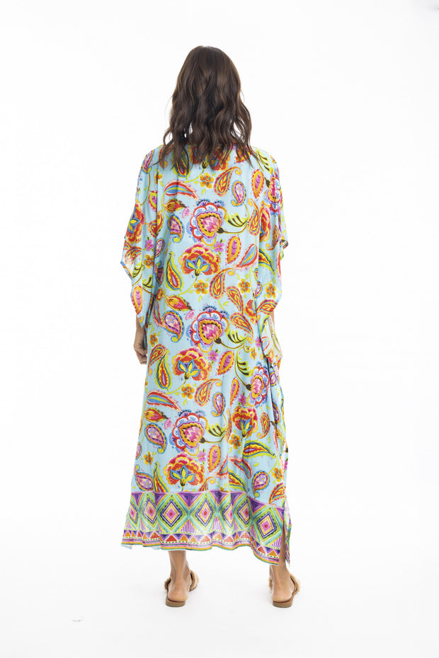 Escape By OQ Blue Kaftan