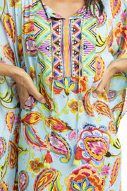 Escape By OQ Blue Kaftan