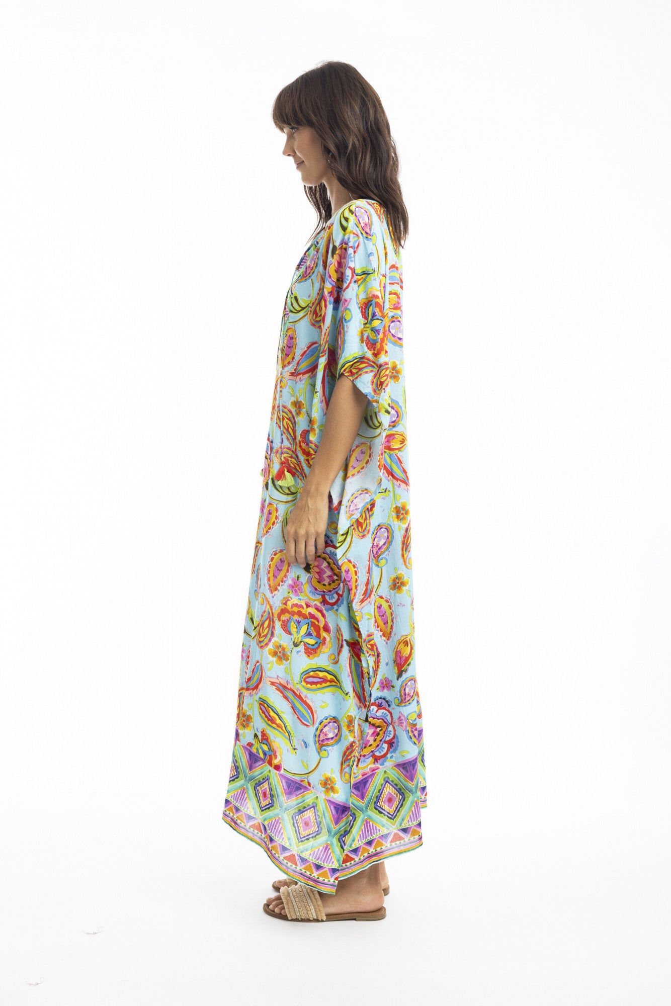 Escape By OQ Blue Kaftan