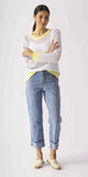 Foil Stripe A Pose Sweater