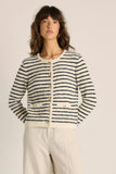 Fate + Becker Elle Stripe Knit Cardigan