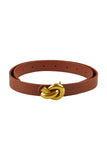 Fate + Becker Tan Knot Belt