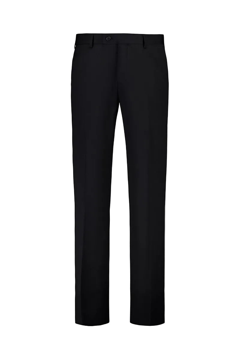 Black pants on a white background