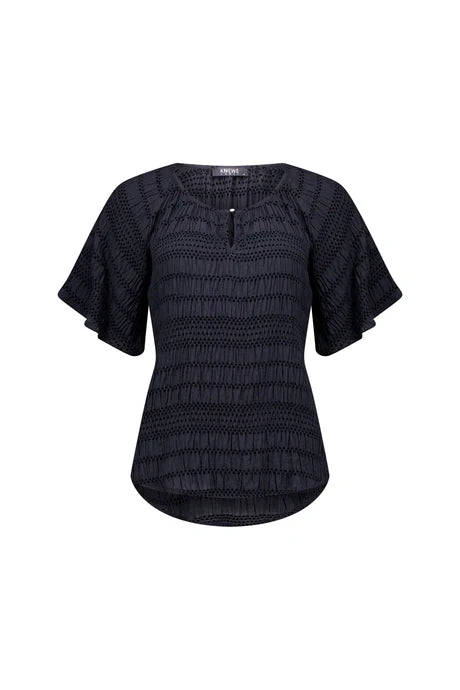 Knewe Black Hazel Top