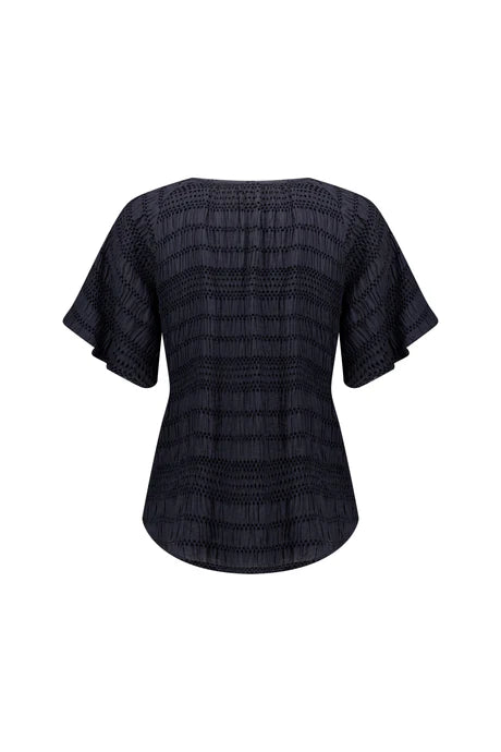 Knewe Black Hazel Top