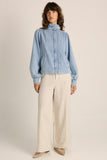 Fate + Becker Lila Denim Bubble Jacket