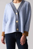 Foil Plush Love Cardi
