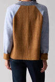 Foil Plush Love Cardi