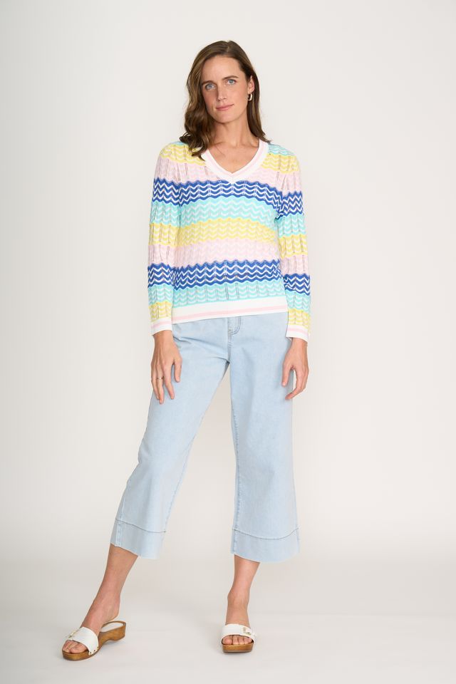 Foil Say Hello Sweater