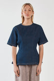 Sass Abi Fitted Denim Tee