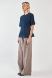 Sass Abi Fitted Denim Tee