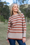 See Saw Chevron Stripe Sweater
