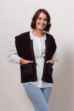 See Saw Woven Trim Vest