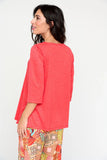 Tinta Coral Knit Top