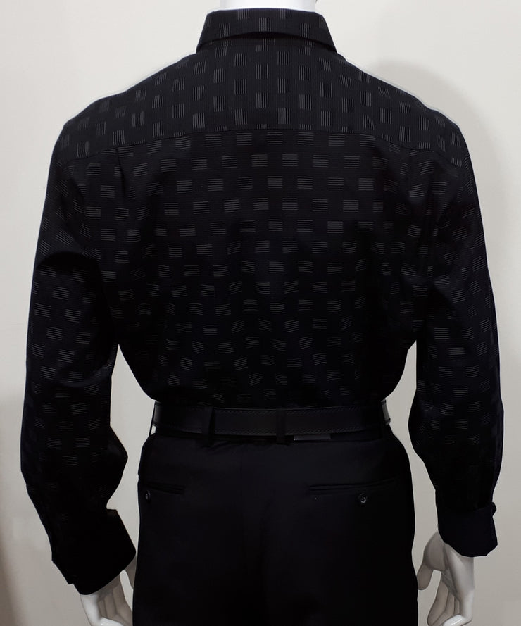 perrone long sleeved shirt black
