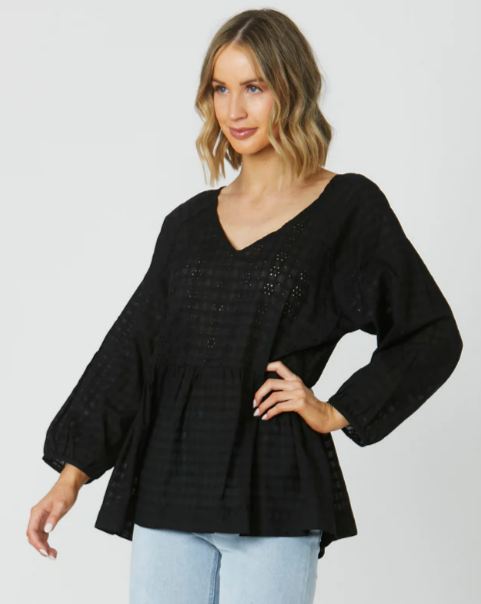 SASS Whitney Top Black or White