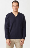 Aklanda Vee Neck Sweater Black