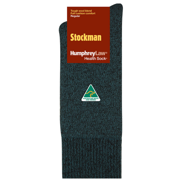 humphrey law stockman 77% wool blk/cobalt