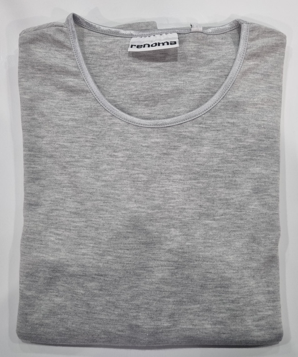 renoma satin trim top