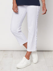 clarity frilled side detail pant