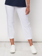 clarity frilled side detail pant