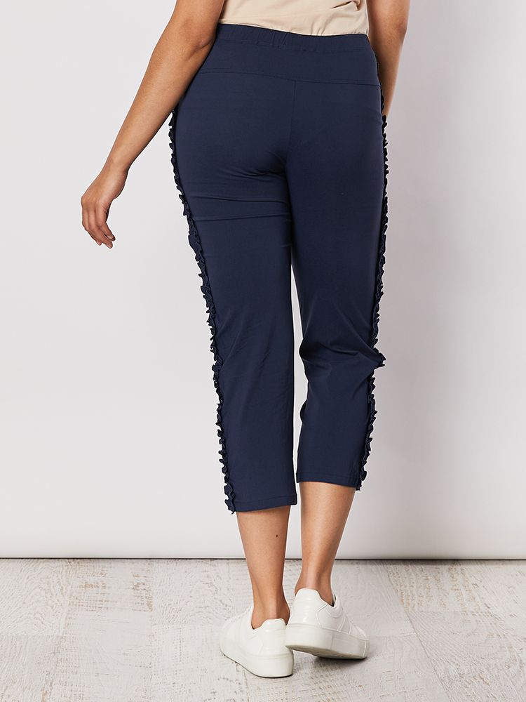 clarity frilled side detail pant