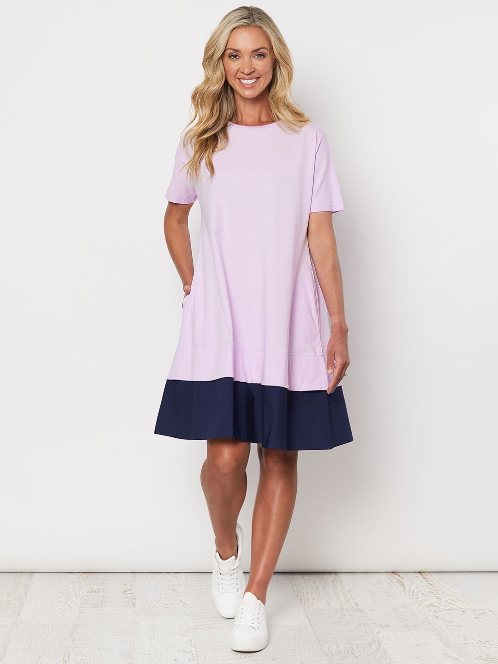 clarity jersey dress