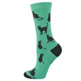 bamboozld socks 'black cat'