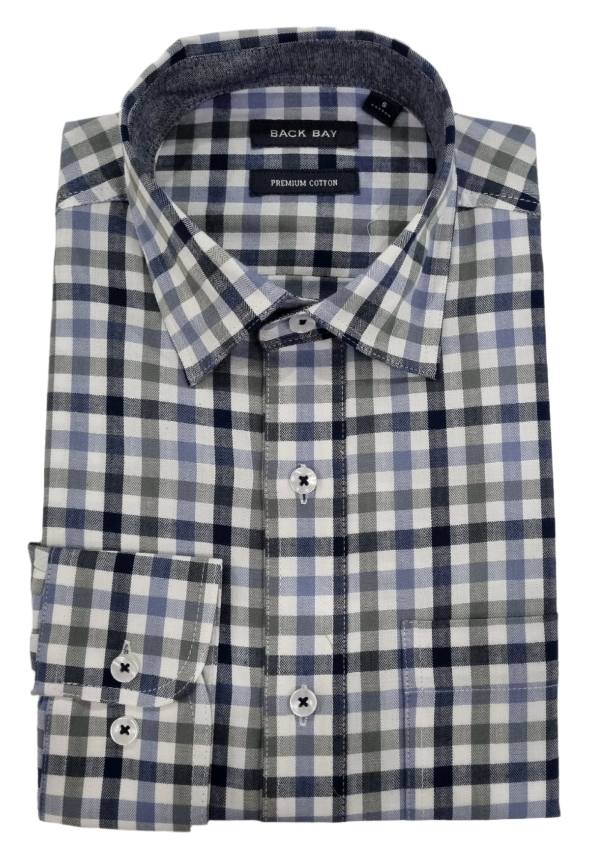 Back Bay Brushed Cotton L/S Shirt