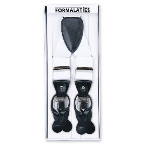 formal braces plain 1size / white