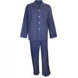 contare long pjs 100% cotton royal