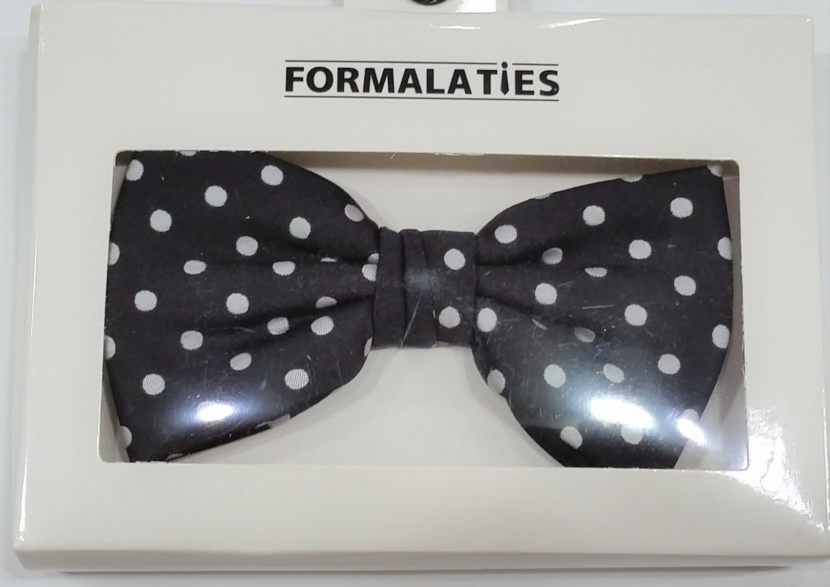 formal bowtie polka dot