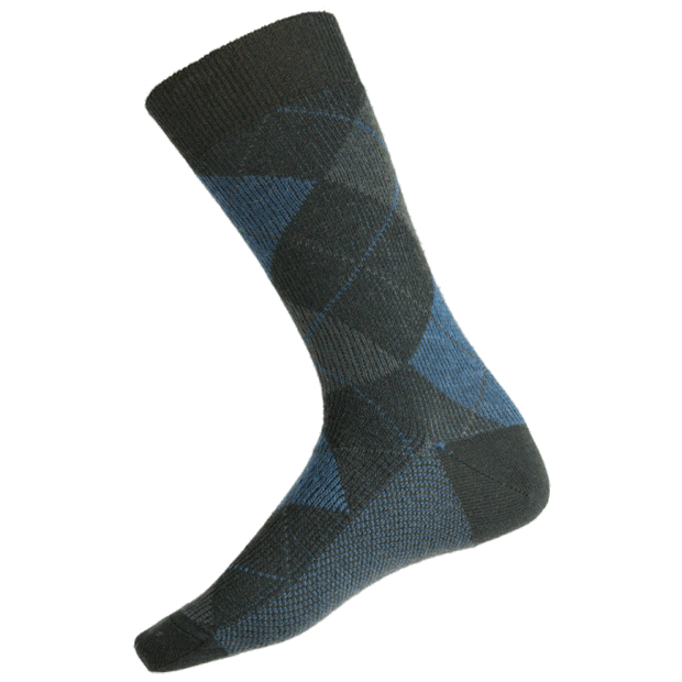 Humphrey Law Soft Merino Argyle Socks