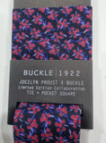 tie & pocket square, floral