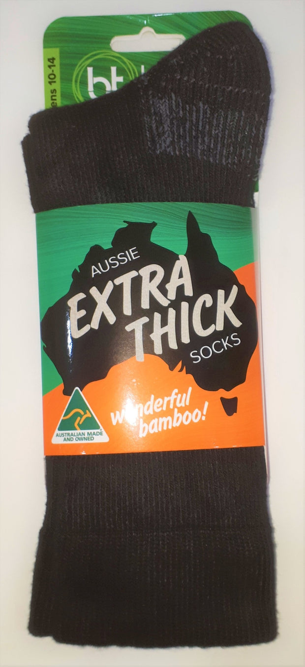 bt aussie extra thick bamboo socks