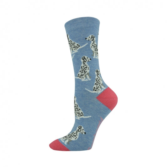 womens spotty dog bamboo socks