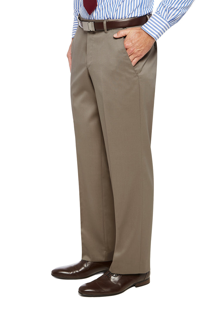city club fraser pwlg trouser taupe