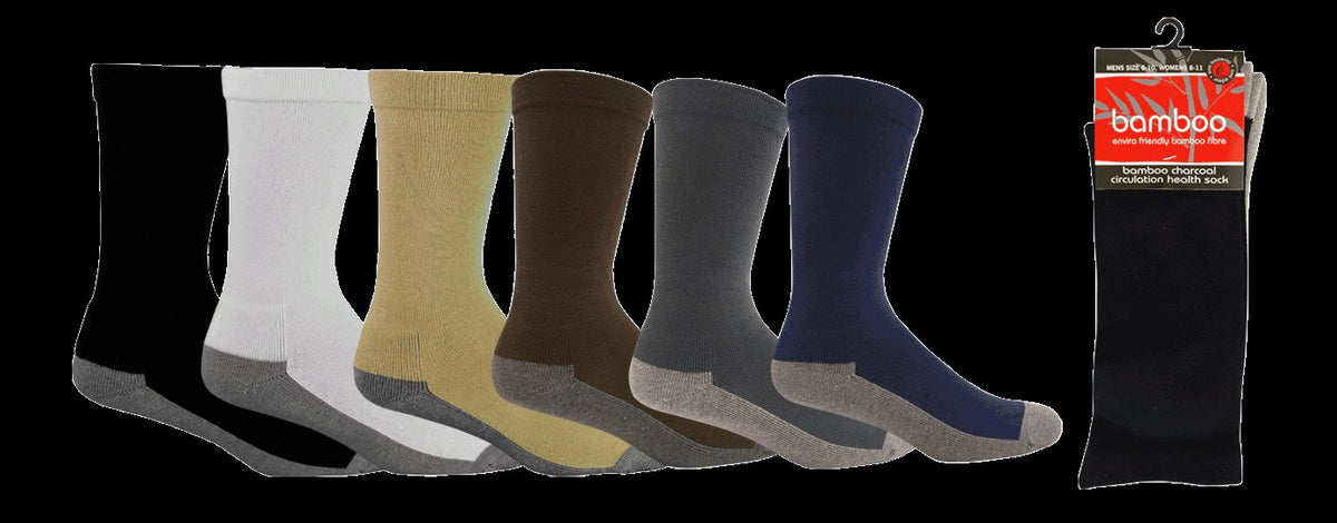 bamboo charcoal health socks