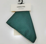 formalaties pocket square herringbone 1size / jade