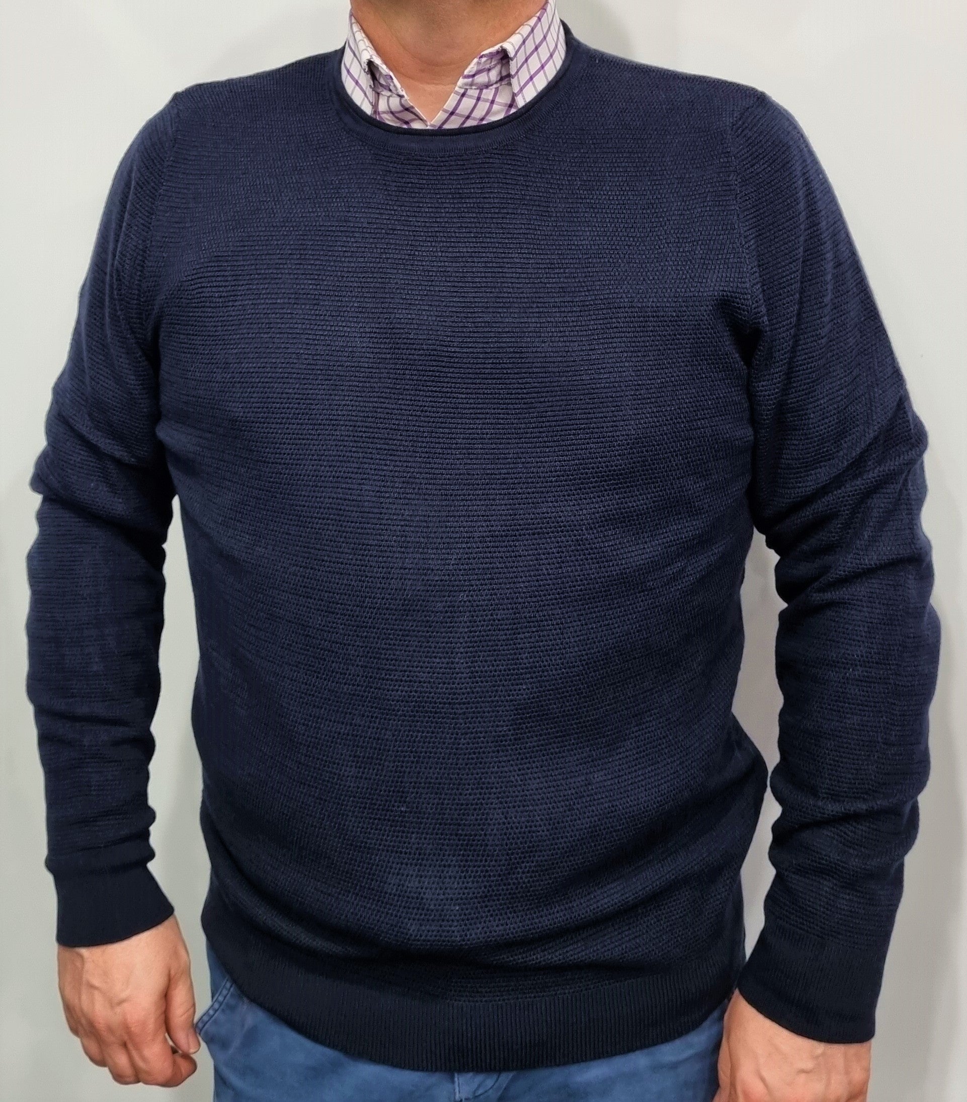 daniel hechter light crew jumper