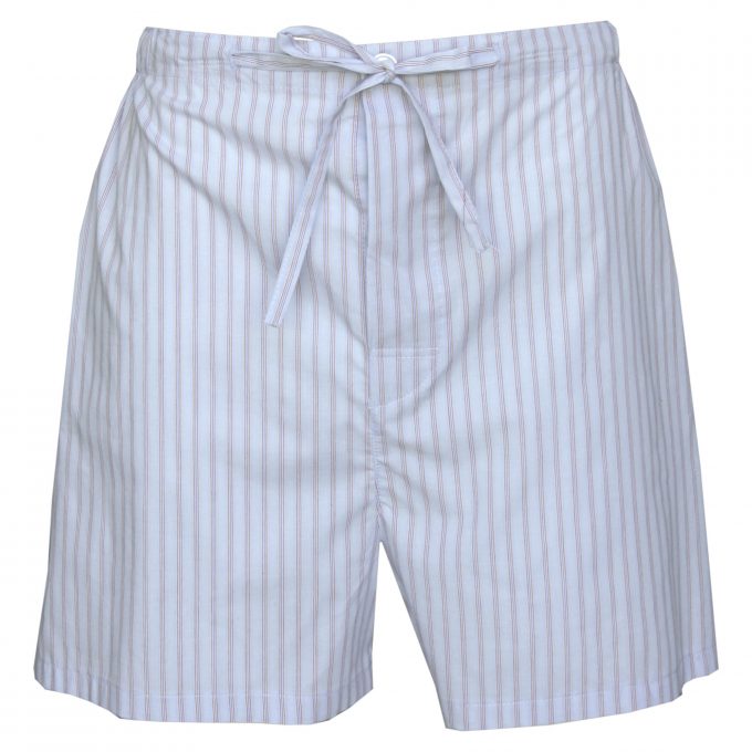 contare short pjs 100% cotton london stripe