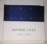 pocket square carnival spot 1size / blue/green