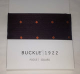 pocket square carnival spot 1size / maroon / orange