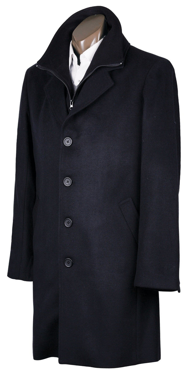 profile overcoat black