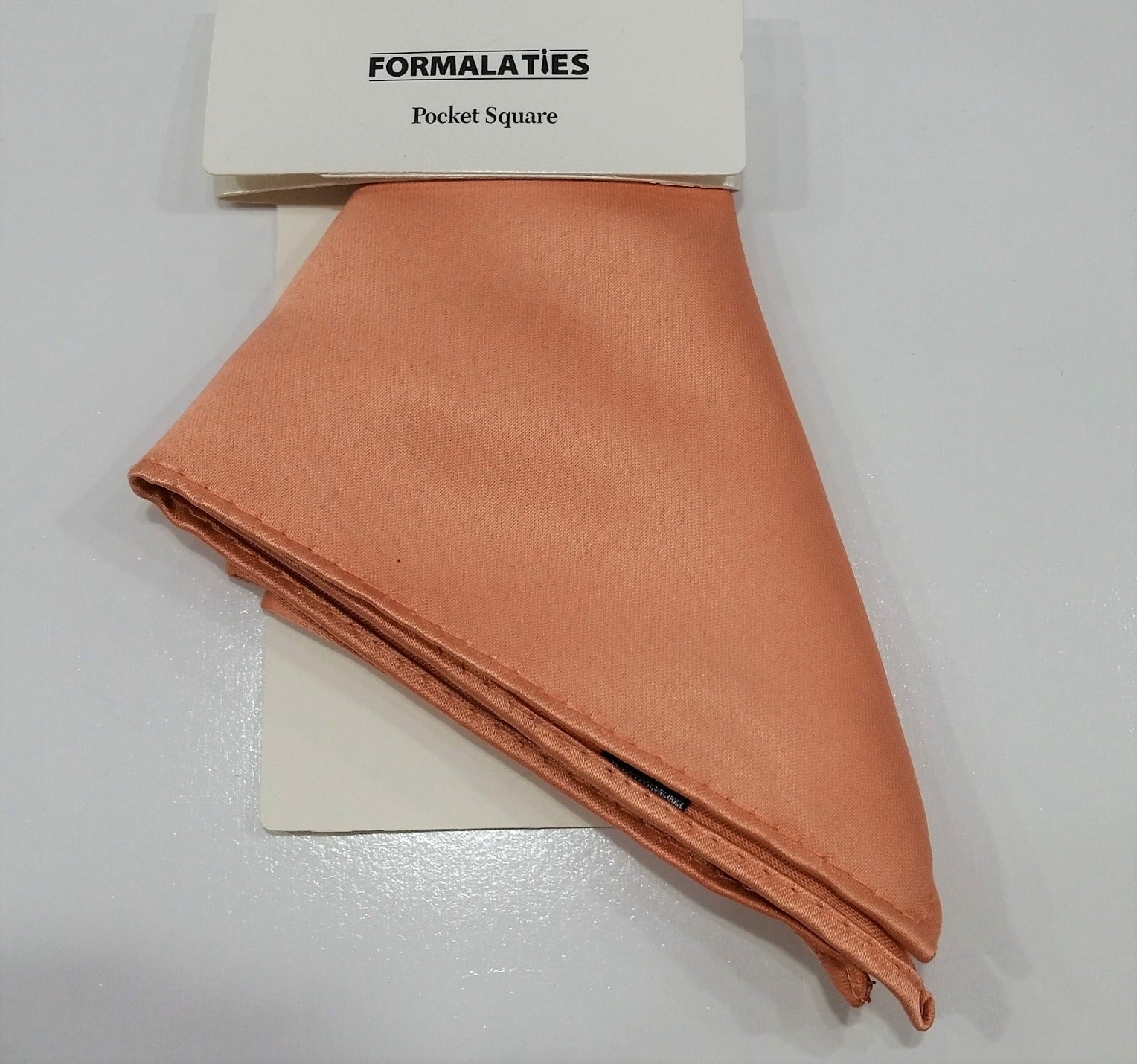 formalaties pocket square satin 1size / peach