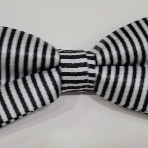 bow tie & pocket square, nautical, black