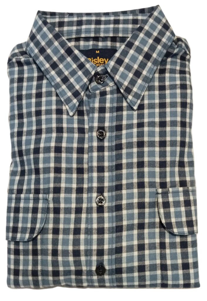 Bisley L/S Brushed Cotton Shirt LT Blue